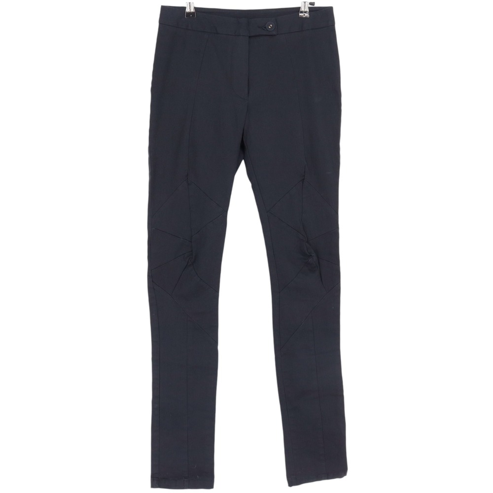 Preen by Thornton Bregazzi Womens Zoe Point Knee Skinny Pants Size M Black NWT